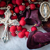 Handmade Rose Petal Rosary